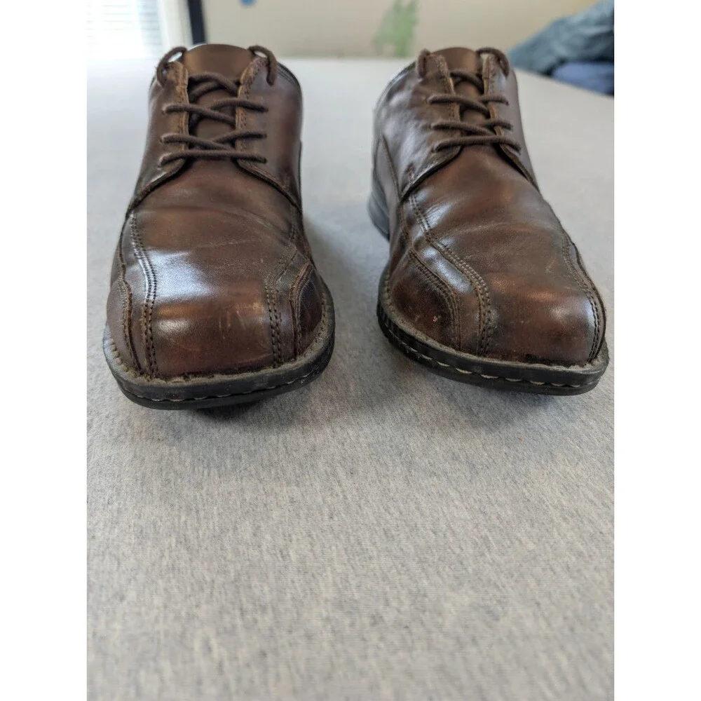 Dockers Mens Pro Style Leather Casual Oxford Shoes Brown Size 9M 90-29023